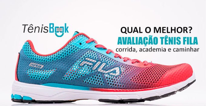 tenis fila corrida masculino