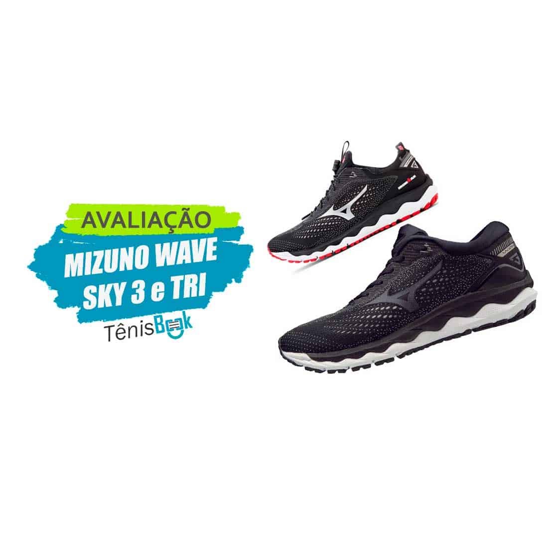 tênis mizuno wave sky 3 tri