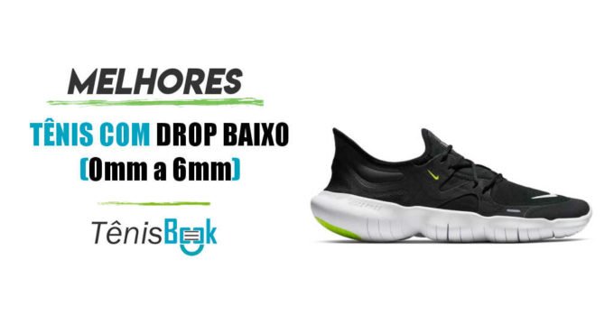 Tenis de corrida com drop baixo 2025