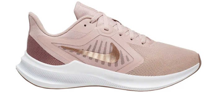 nike downshifter 10 rosa feminino