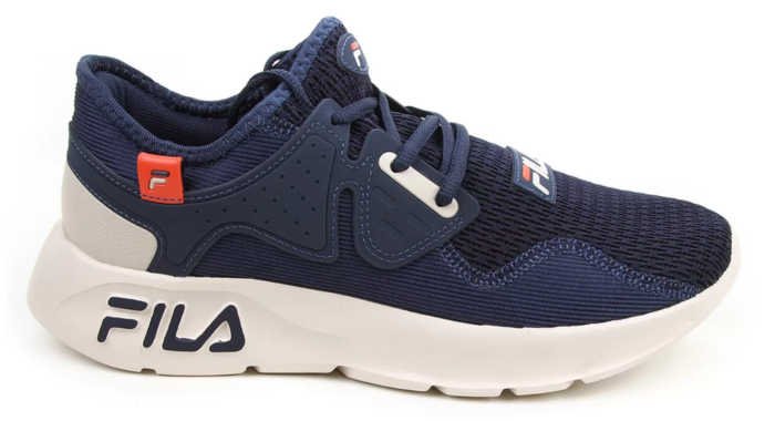 Tênis Fila Iconic azul marinho masculino